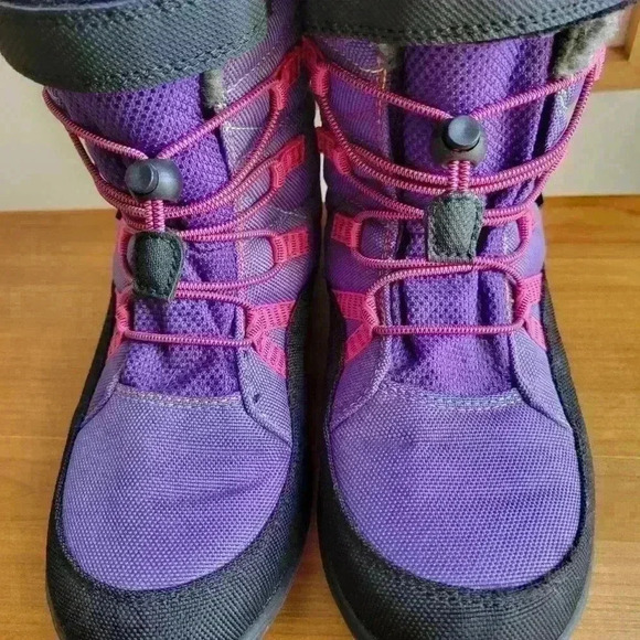 Kamik Jace Snow Boot - Girls' SZ 7 Waterproofed Protection Purple Color - Picture 10 of 14